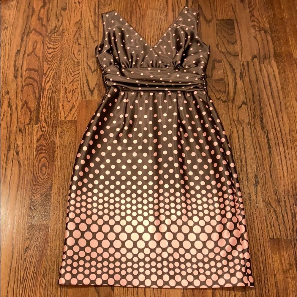 Brown/pink dress